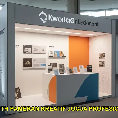 booth pameran kreatif jogja profesional